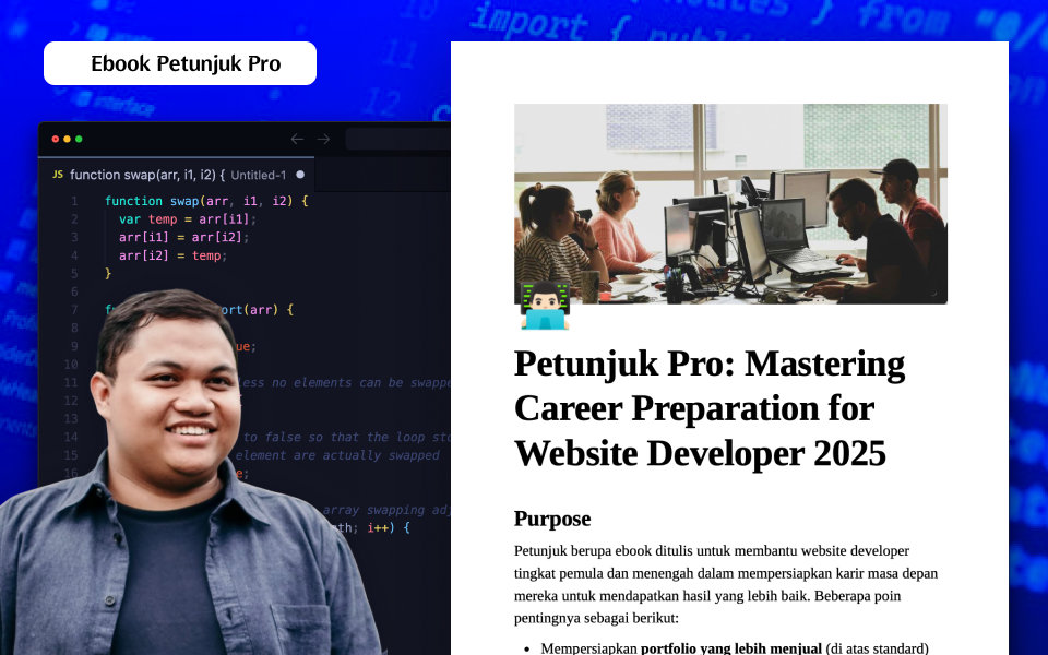 Kelas Ebook Petunjuk Pro: Freelance Web Developer & Kerja Remote di BuildWithAngga